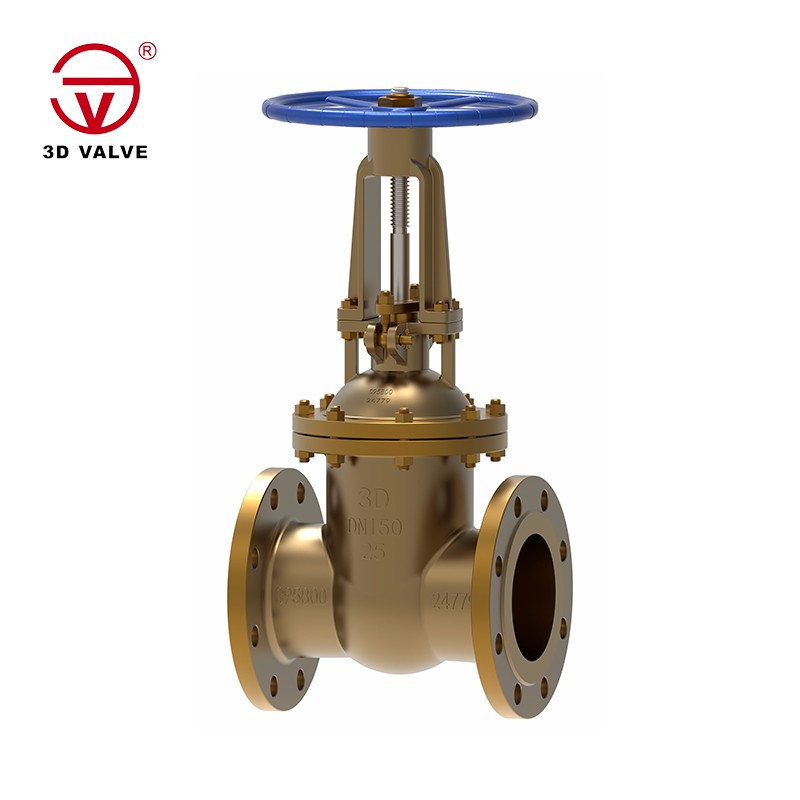 Supapă manuală din cupru din aliaj rusesc standard